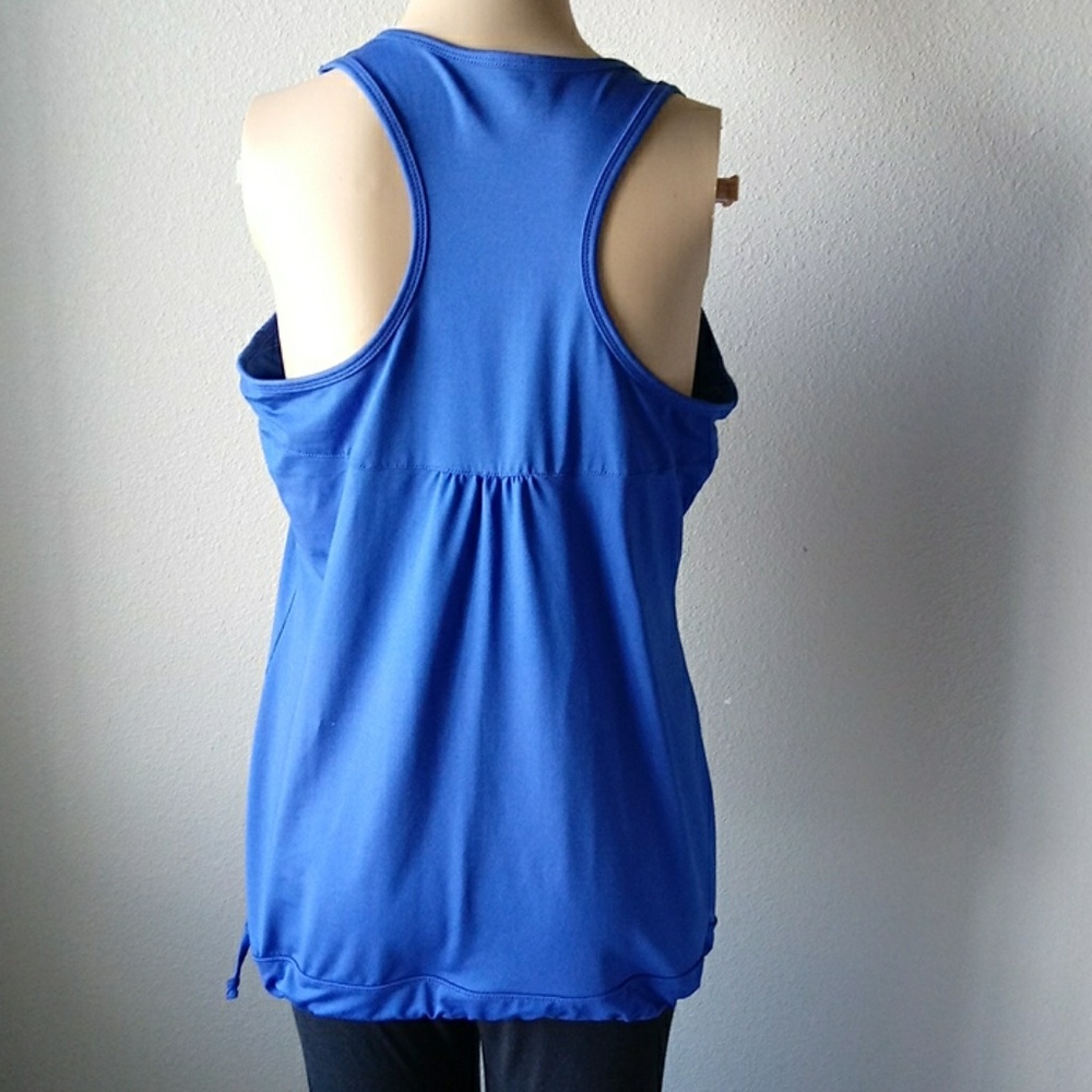 ATHLETA BLUE TANK TOP LARGE - Picture 3 of 6
